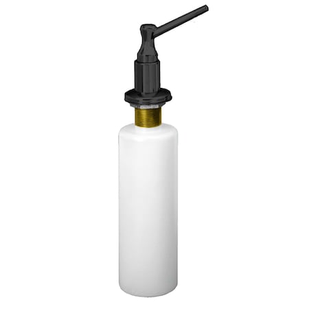 Westbrass Standard Soap/Lotion Dispenser in Powdercoated Flat Black D217-62